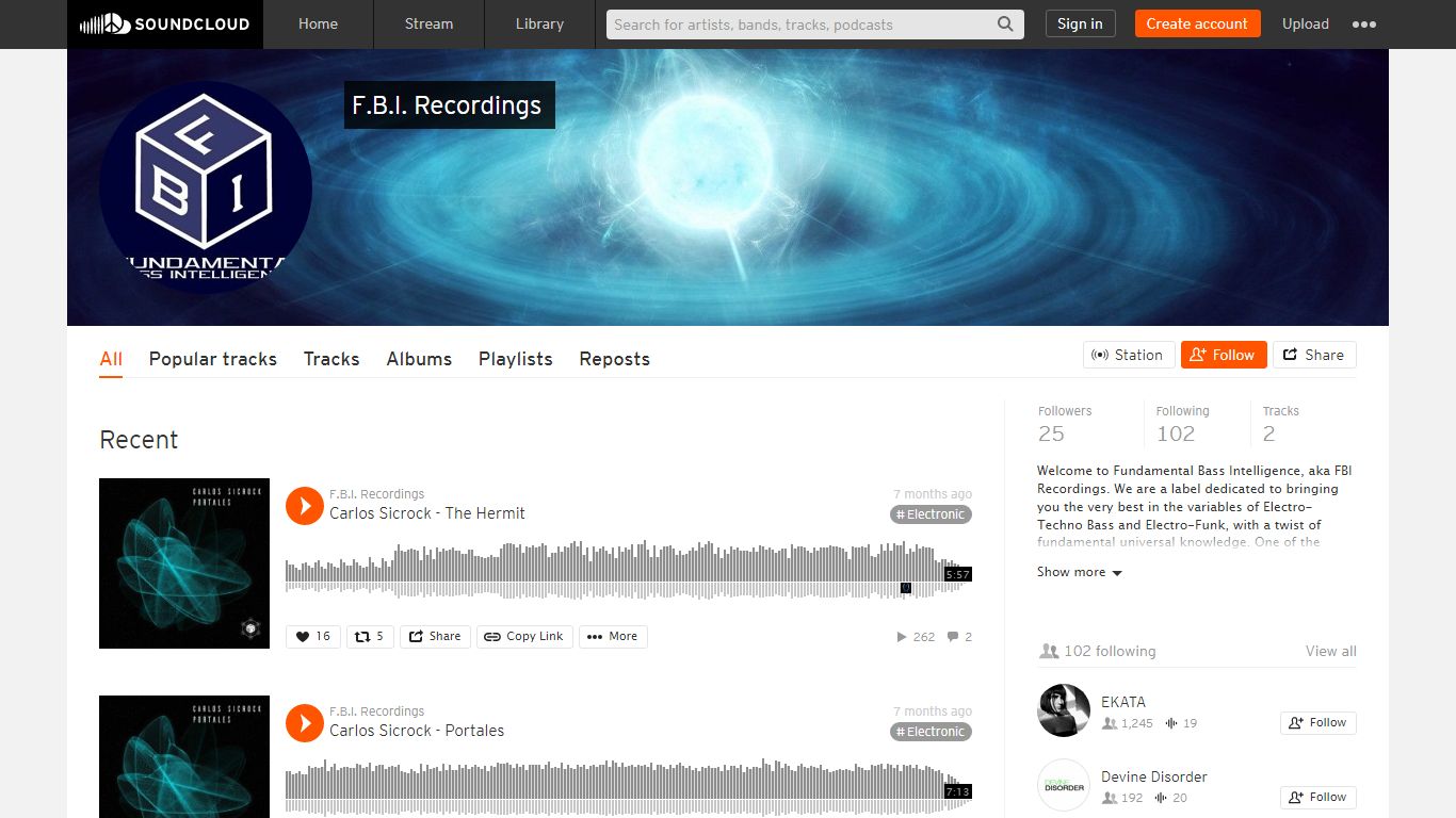 Stream F.B.I. Recordings music | Listen to songs, albums, playlists for ...