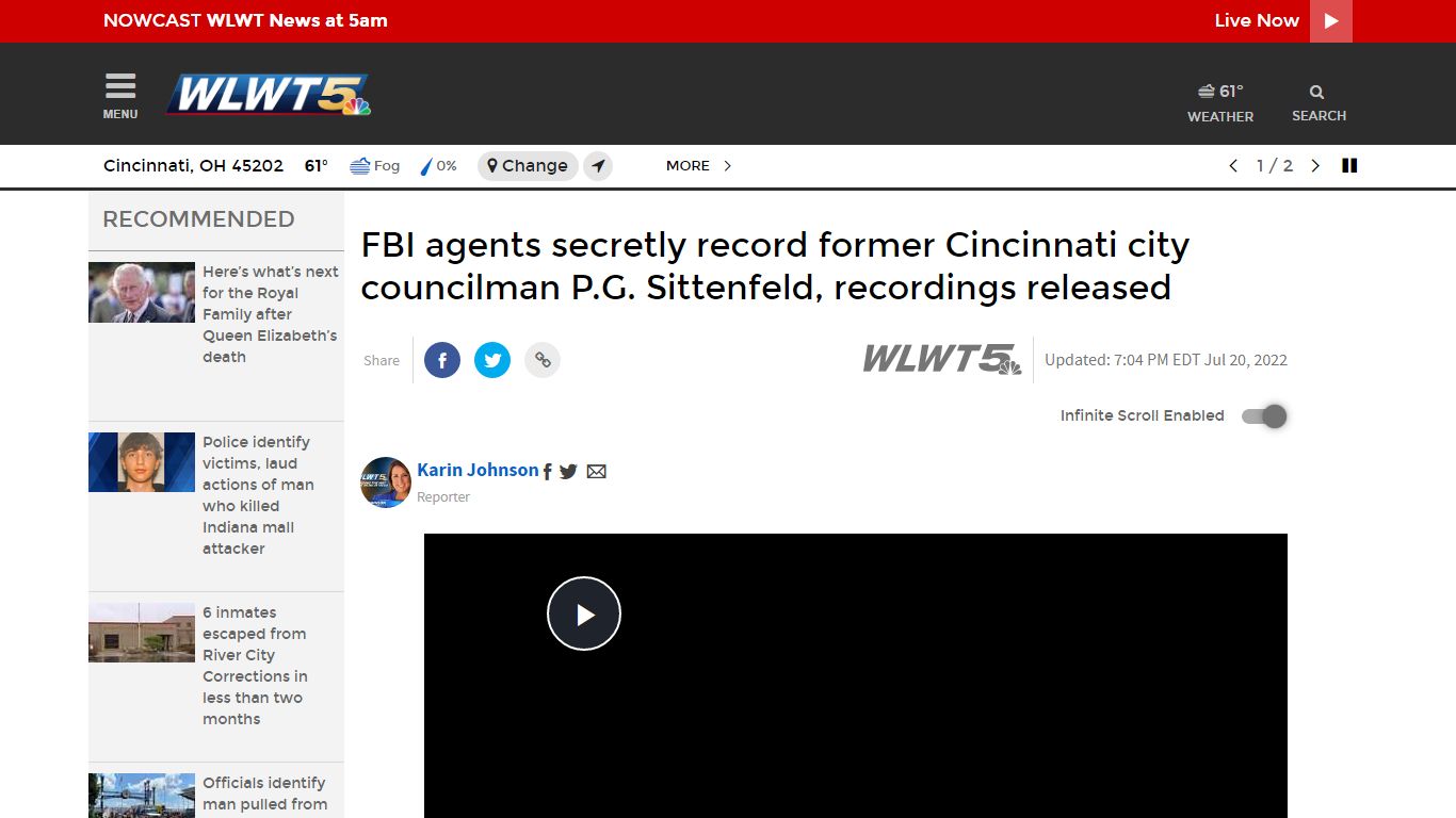 FBI agents release secret recordings of former Cincinnati city ... - WLWT